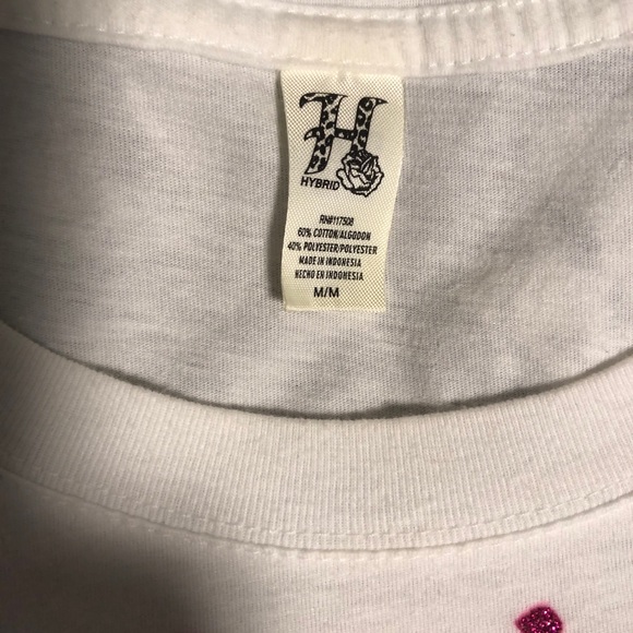 Hybrid Sz M top w/fushia/Pink spots & butterflies - Picture 10 of 12